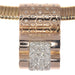 Bracelet Van Cleef & Arpels - Parure Rétro Ludo Hexagone or et diamants 58 Facettes 19231-0279