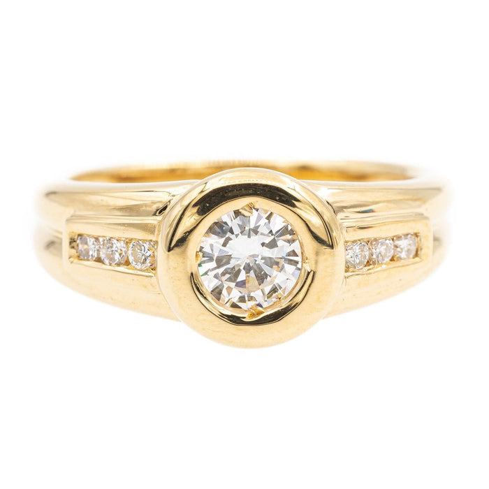 Bague 53 Bague Or jaune Diamant 58 Facettes 2220296CN