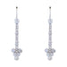 Earrings White gold and diamond dangling earrings 58 Facettes 23-114