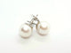 Boucles d'oreilles Boucles d'oreilles Or blanc Perle 58 Facettes 06204CD