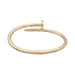 Bracelet Cartier bracelet, “Juste un clou”, yellow gold. 58 Facettes 33355