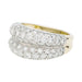 Bague 57 Bague Cartier en platine, or jaune sertie de diamants. 58 Facettes 31125