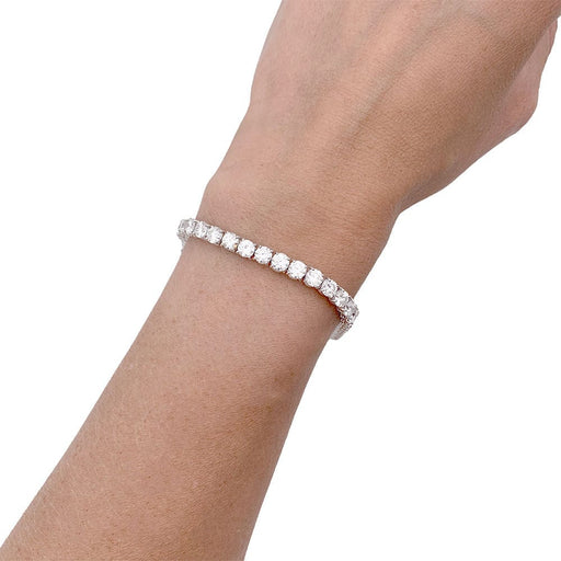 Bracelet Bracelet or blanc et diamants. 58 Facettes 32593