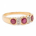 Ring 63 Ruby yellow gold ring 58 Facettes 2296958CN