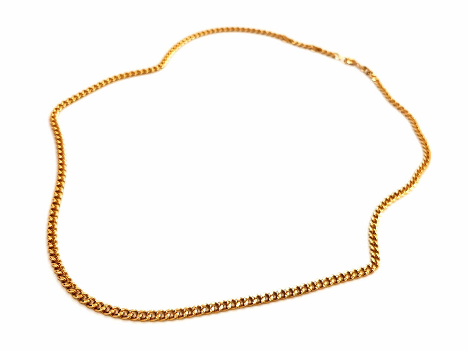 Collier Collier Maille gourmette Or jaune 58 Facettes 1610145CN