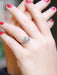 Ring Belle Epoque Ring White gold Platinum Diamonds 58 Facettes J186
