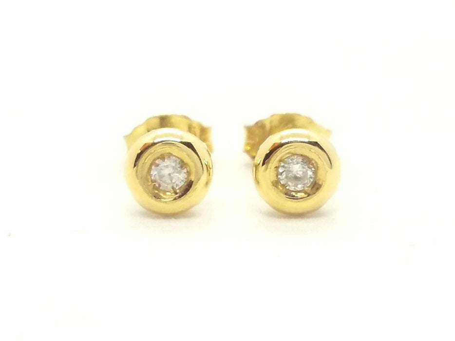 Boucles d'oreilles Boucles d'oreilles Or jaune Diamant 58 Facettes 579240RV