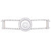 Bracelet Chopard “Happy Spirit” bracelet in white gold, diamonds. 58 Facettes 33527