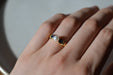 Bague Bague Perle de culture et cabochons de Saphir 58 Facettes Ref2223