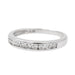 Ring 48 Half alliance ring White gold Diamond 58 Facettes 2513751CN