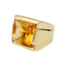 Ring 48 Fred ring in yellow gold and citrine. 58 Facettes 30711