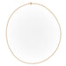Necklace Cable link necklace Yellow gold 58 Facettes 1733196CN