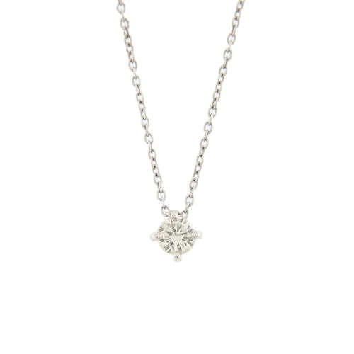 Collier Collier "Point lumineux" Or blanc Diamant 58 Facettes 172