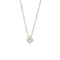 Collier Collier "Point lumineux" Or blanc Diamant 58 Facettes 172