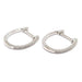 White gold diamond hoop earrings 58 Facettes
