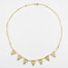 Necklace Gold filigree drapery necklace 58 Facettes 22-162