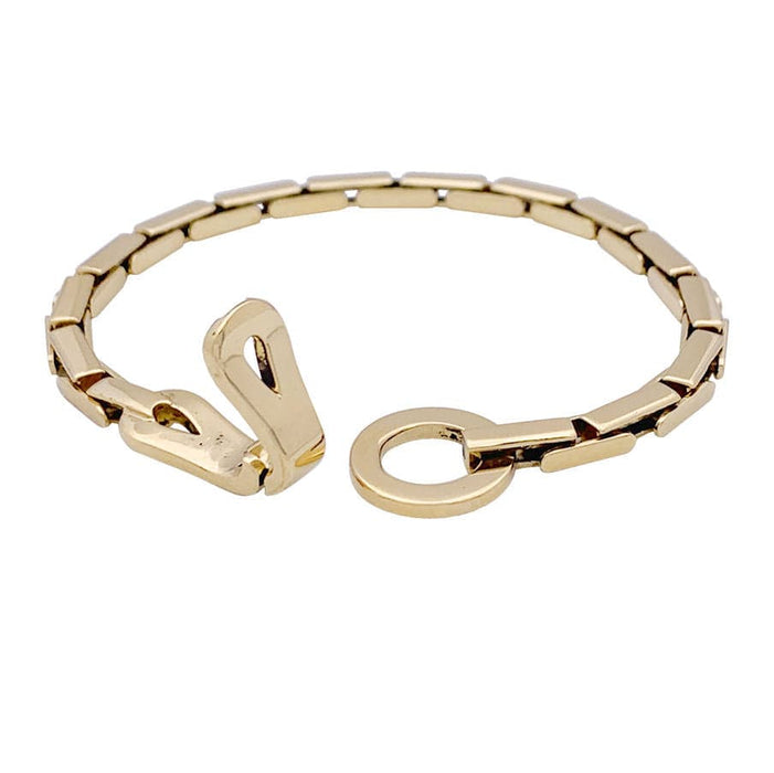 Bracelet Bracelet Cartier "Agrafe" en or jaune. 58 Facettes 33477