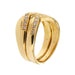 Bague 55 Bague double diamants 58 Facettes 32483