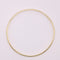 Bracelet Bracelet Jonc Or jaune 18k lisse 58 Facettes