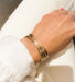 Bracelet 3 gold bracelet from Cartier Trinity collection 58 Facettes
