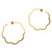 Boucles d'oreilles Boucles d'oreilles Chanel, "Profil de Camélia", or jaune. 58 Facettes 32184