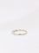 Bague Demi-Alliance américaine en or blanc et diamants 0,36 ct 58 Facettes J76