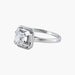 Diamond / Platinum Ring ART DECO PLATINUM & DIAMOND SOLITAIRE RING 58 Facettes BO/220037