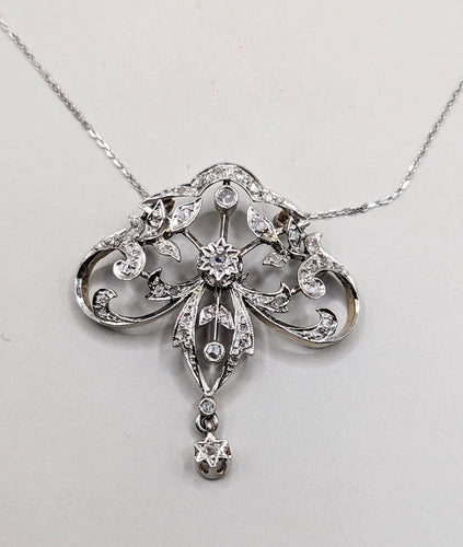 Collier Collier 2 Ors & diamants 58 Facettes