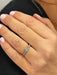 Ring Solitaire ring white gold diamond 0,40 ct 58 Facettes