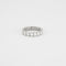 Bague 56 Bague or blanc diamants 2.40ct 58 Facettes