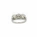 Bague Bague - Platine et Diamants 58 Facettes 230021R