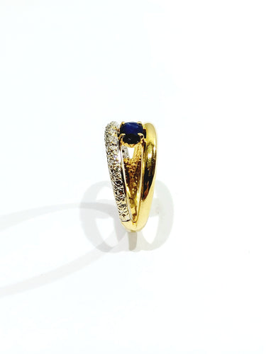 Bague 57 Bague en diamants & saphir 58 Facettes 664056