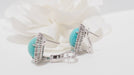 Earrings Turquoise Diamond Earrings 58 Facettes 32269