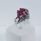 Bague Bague jupe rubis et diamants 58 Facettes