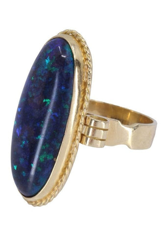 Bague 53 BAGUE OPALE MODERNE 58 Facettes 070991