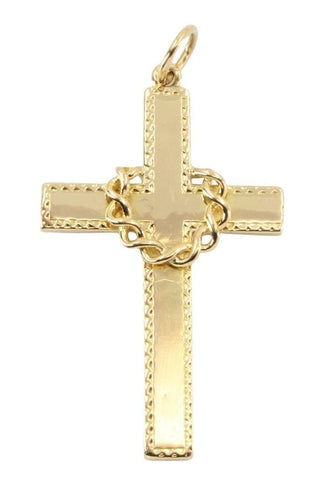 Pendentif CROIX ANCIENNE 58 Facettes 044591