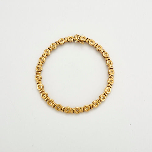 Bracelet Bracelet Rivière de Diamants Or Jaune 58 Facettes