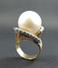 Ring 53 Pearl And Diamond Ring 58 Facettes 474926