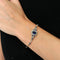 Bracelet Beau bracelet époque 1900, diamants et saphirs 58 Facettes