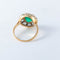 Bague 56 Bague Marguerite émeraude et diamants 58 Facettes
