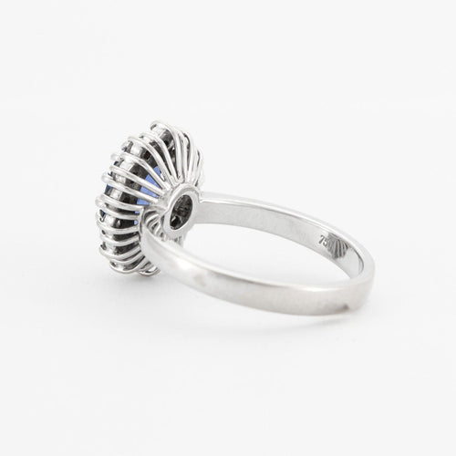 Bague 65 Bague Pompadour Saphir Diamants 58 Facettes EL2-101