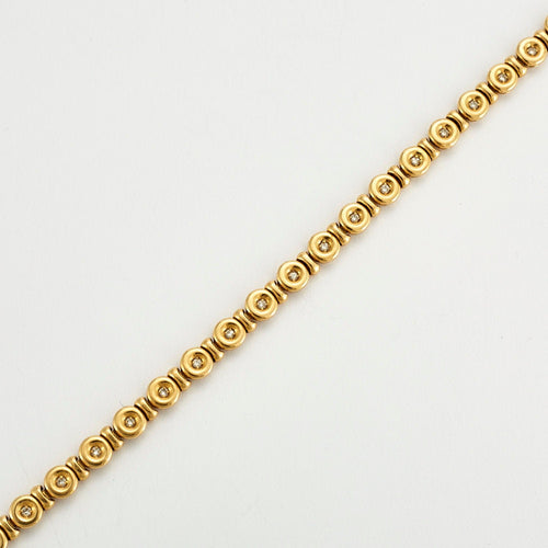 Bracelet Bracelet Rivière de Diamants Or Jaune 58 Facettes
