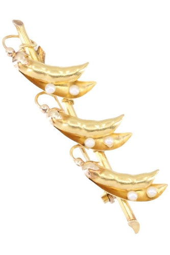 Broche BROCHE PETITS POIS PERLES 58 Facettes 073551