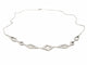 Collier Collier Or blanc Diamant 58 Facettes 578815RV