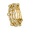 Bague 56 Bague or jaune diamants. 58 Facettes 31771