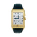 Jaeger Lecoultre Watch, "Reverso Duoface Night & Day", in yellow gold. 58 Facettes 31515