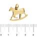 Pendentif Pendentif cheval à bascule Dodo 58 Facettes 20906