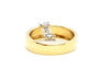 Ring 55 Ring Yellow gold Diamond 58 Facettes 718100CN
