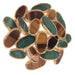 Brooch Gold brooch with malachite 58 Facettes 19231-0274