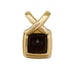 Chaumet Pendant Pendant, "Link", yellow gold, smoky quartz. 58 Facettes 30845